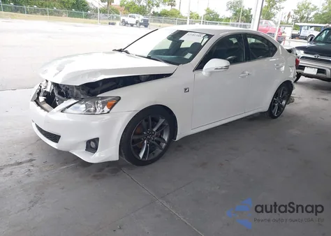 2012 Lexus Is 250 z USA, uszkodzony, nr VIN JTHBF5C20C5179258